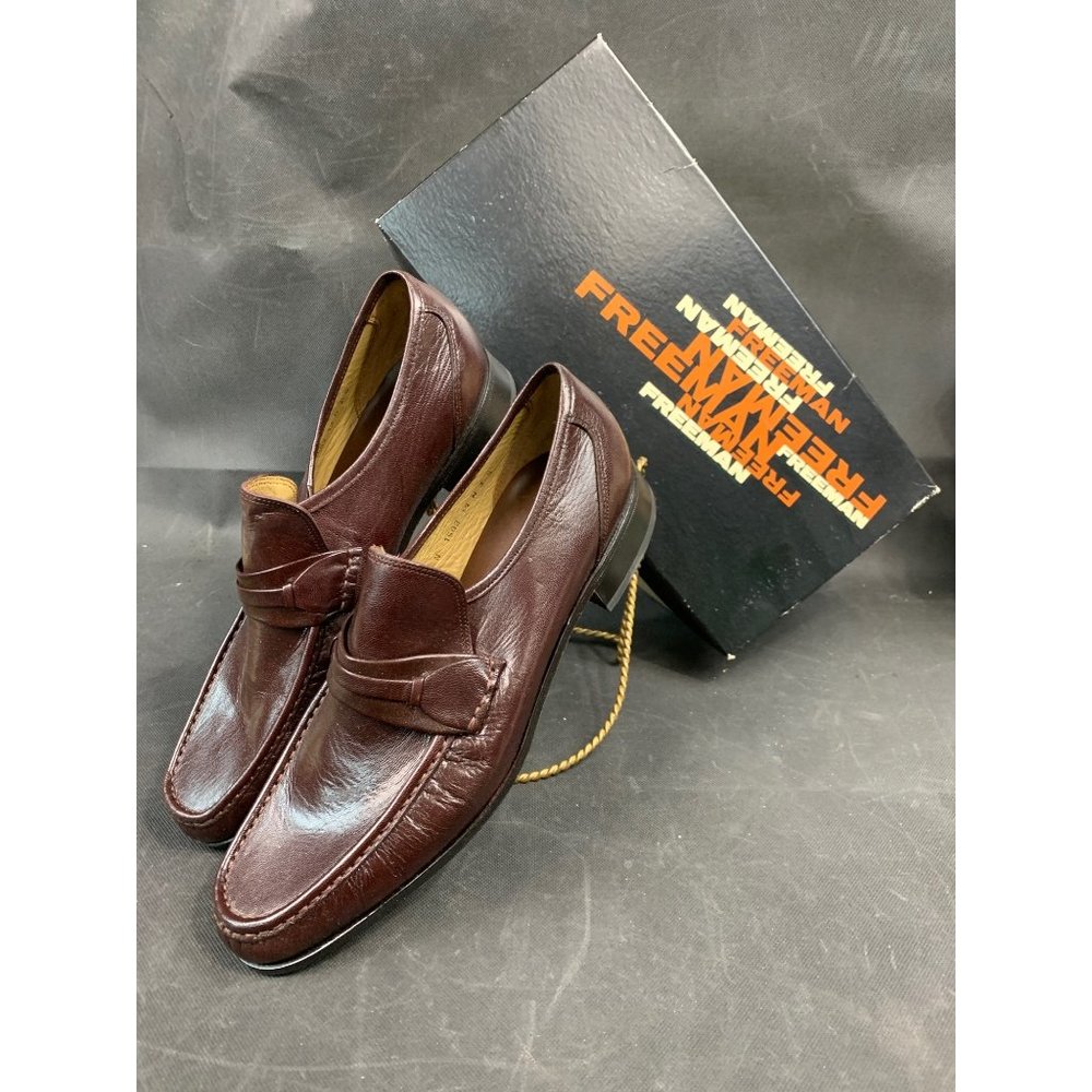 Freedman Men’s 13 C Dress Shoe Brown NIB